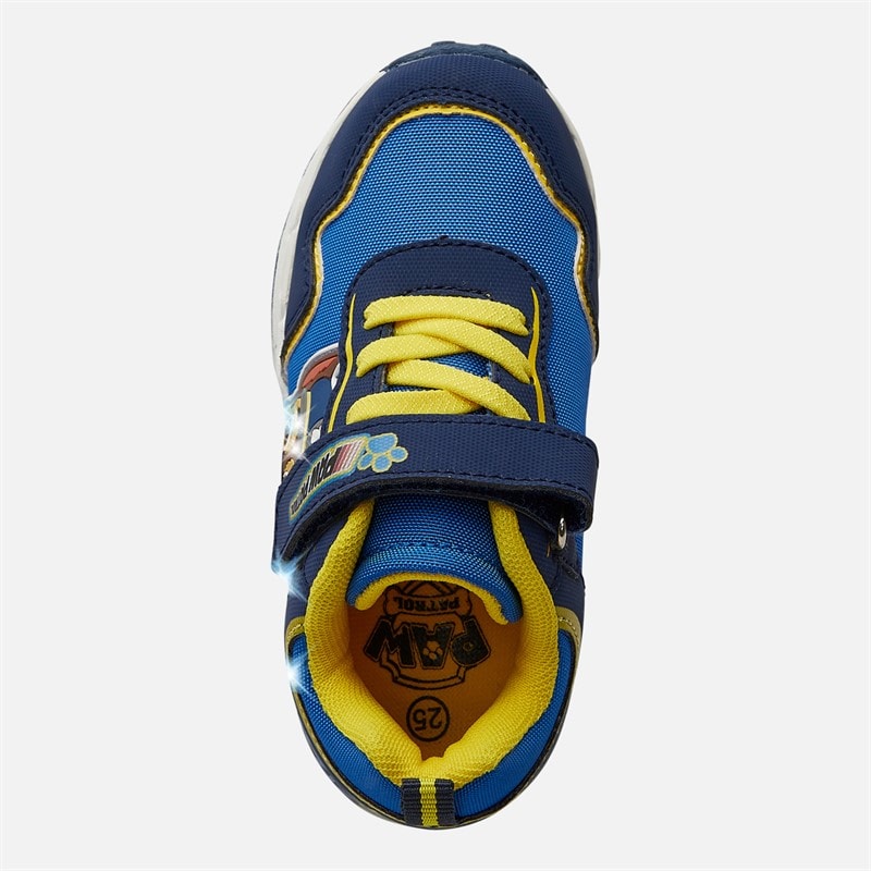 PAW Patrol Infant Boys Light Up Trainers Blue - Image 4