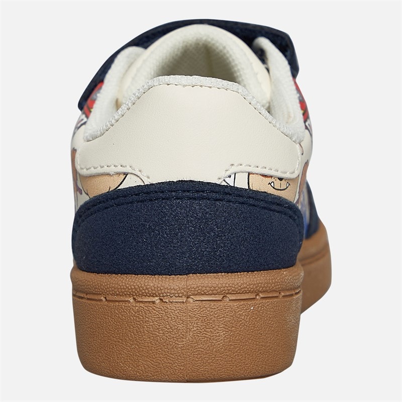 PAW Patrol Infants Court Trainers White/Navy/Multi - Image 3