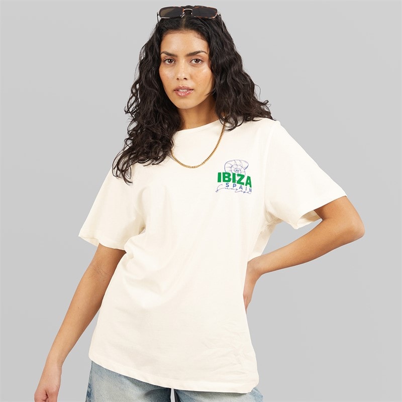 Weekend Vibes Womens Ibiza T-Shirt Sugar Swizzle - Image 2