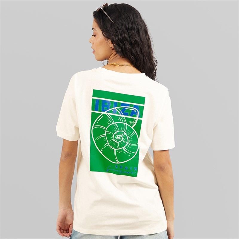 Weekend Vibes Womens Ibiza T-Shirt Sugar Swizzle - Image 3