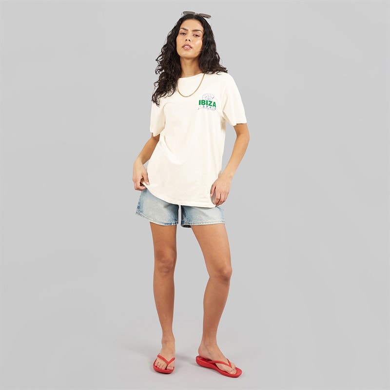 Weekend Vibes Womens Ibiza T-Shirt Sugar Swizzle - Image 4