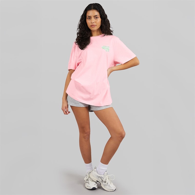 Weekend Vibes Womens Matcha T-Shirt Pink-A-Boo - Image 4