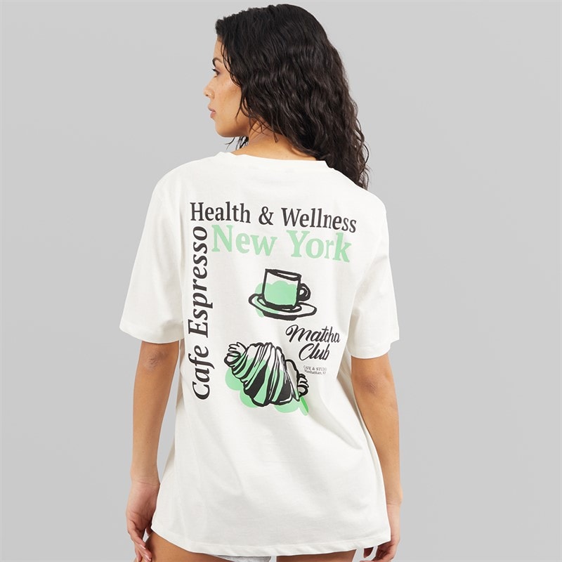 Weekend Vibes Womens Matcha T-Shirt Sugar Swizzle - Image 3