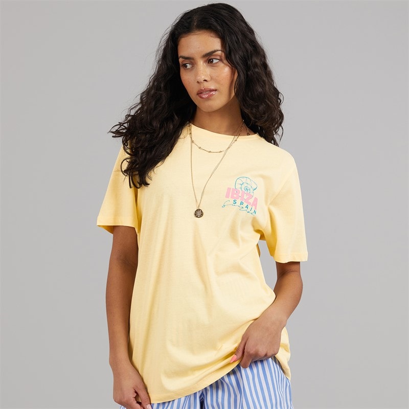 Weekend Vibes Womens Biza T-Shirt Anise Flower - Image 2