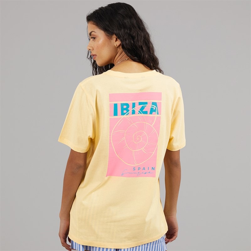 Weekend Vibes Womens Biza T-Shirt Anise Flower - Image 3