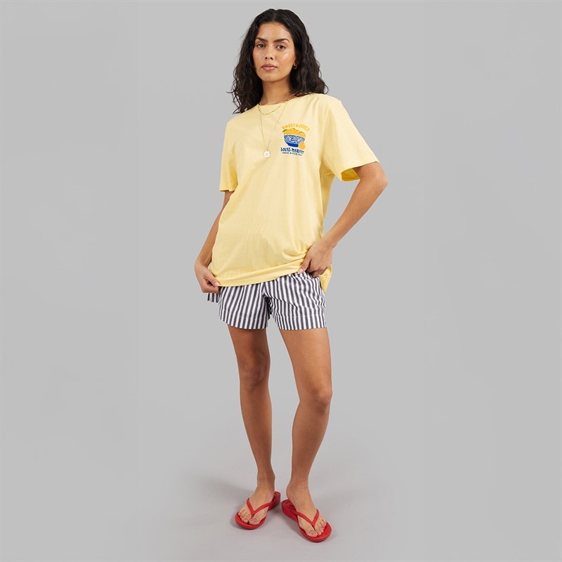 Weekend Vibes Womens Bergamont T-Shirt Anise Flower Yellow - Image 4