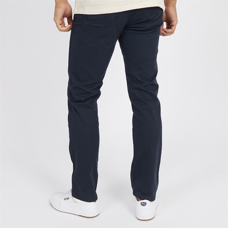 Wrangler Mens Greensboro Chinos Dark Navy - Image 2