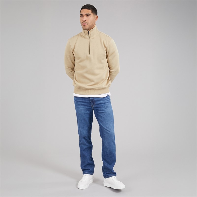 Wrangler Mens Texas Straight Jeans Mid Visual - Image 4