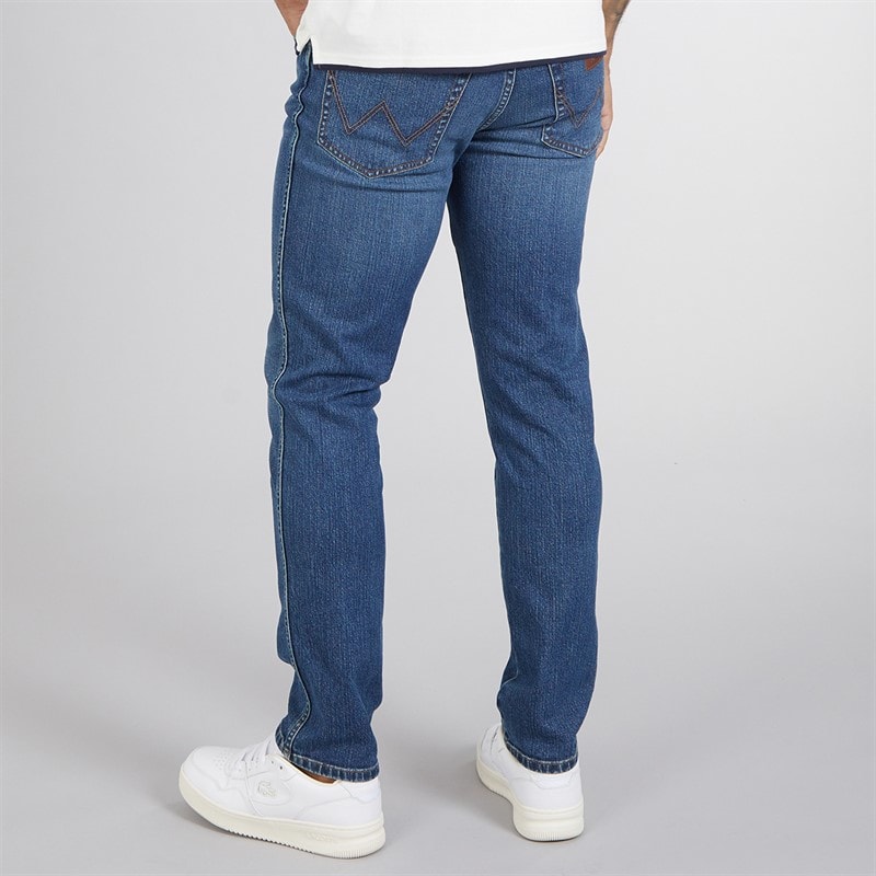 Wrangler Mens Texas Slim Jeans Wisteria - Image 2