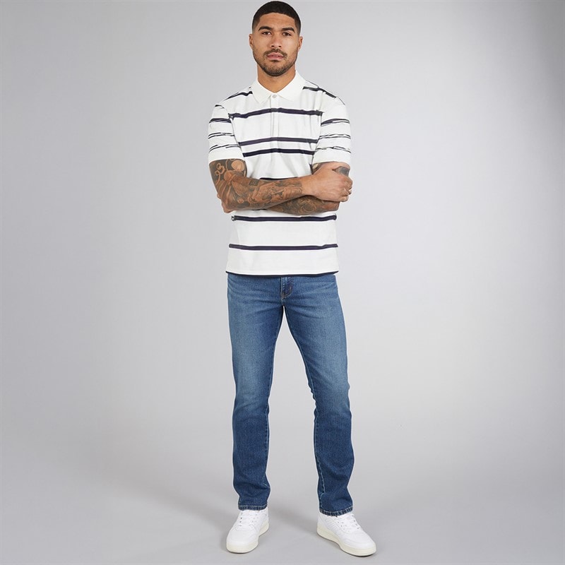 Wrangler Mens Texas Slim Jeans Wisteria - Image 4