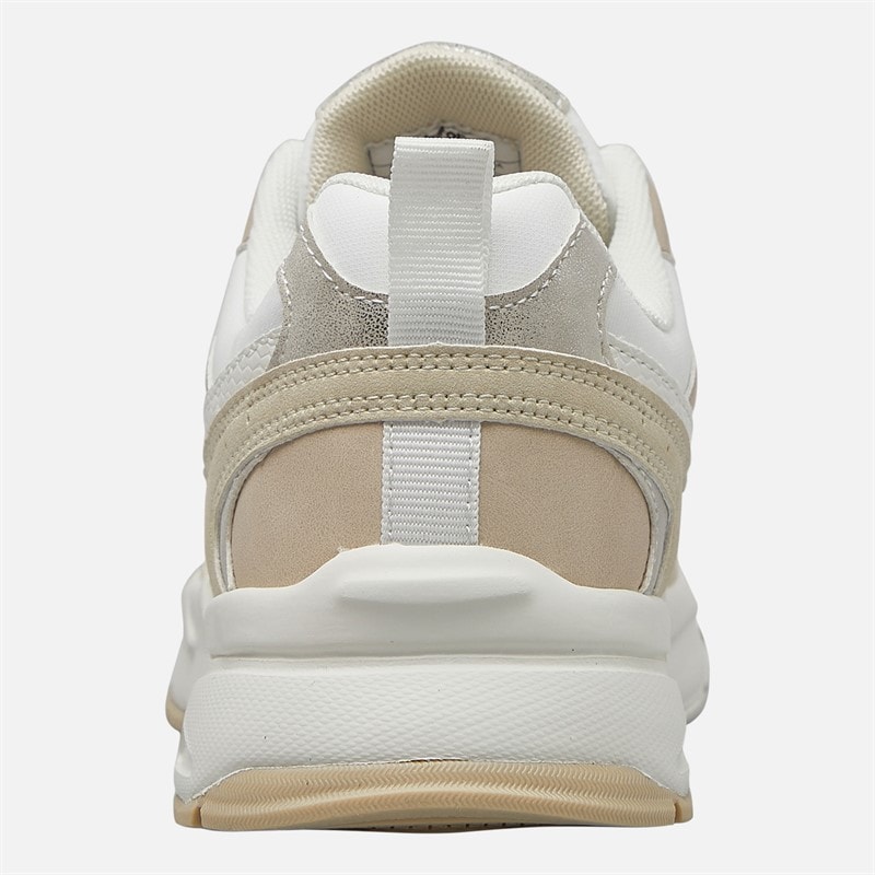 Wrangler Womens Susan Trainers Off White/Birch Off White/ Birch - Image 4