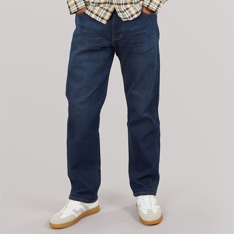 Wrangler Mens Frontier Relaxed Straight Jeans Frontier Nova - Image 2