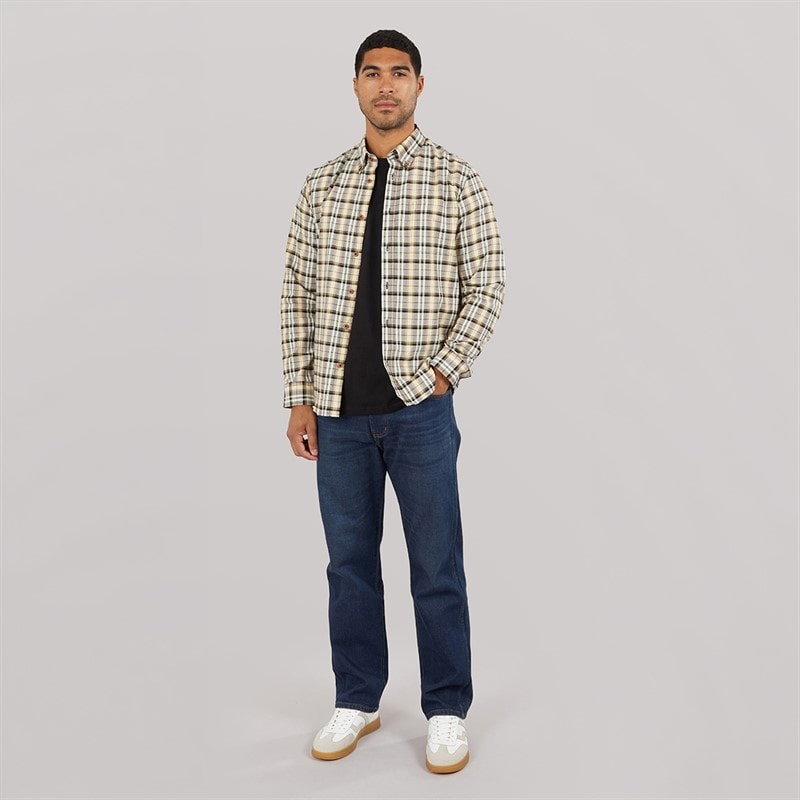 Wrangler Mens Frontier Relaxed Straight Jeans Frontier Nova - Image 4