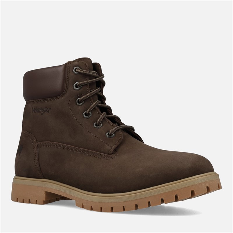 Wrangler Mens Faron Boots Coffee Bean - Image 2