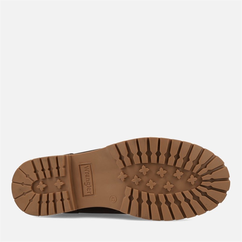 Wrangler Mens Faron Boots Coffee Bean - Image 5