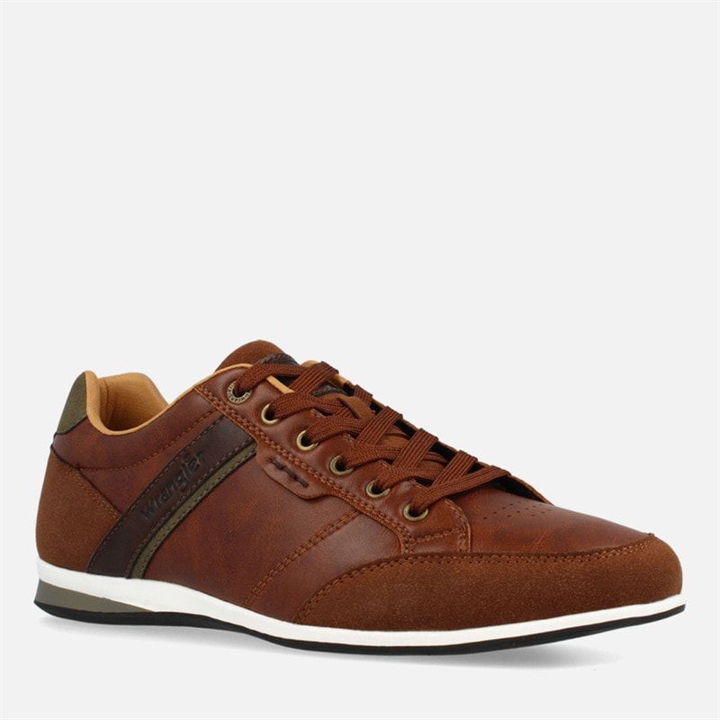 Wrangler Mens Rhys Trainers Tortoise Shell - Image 2