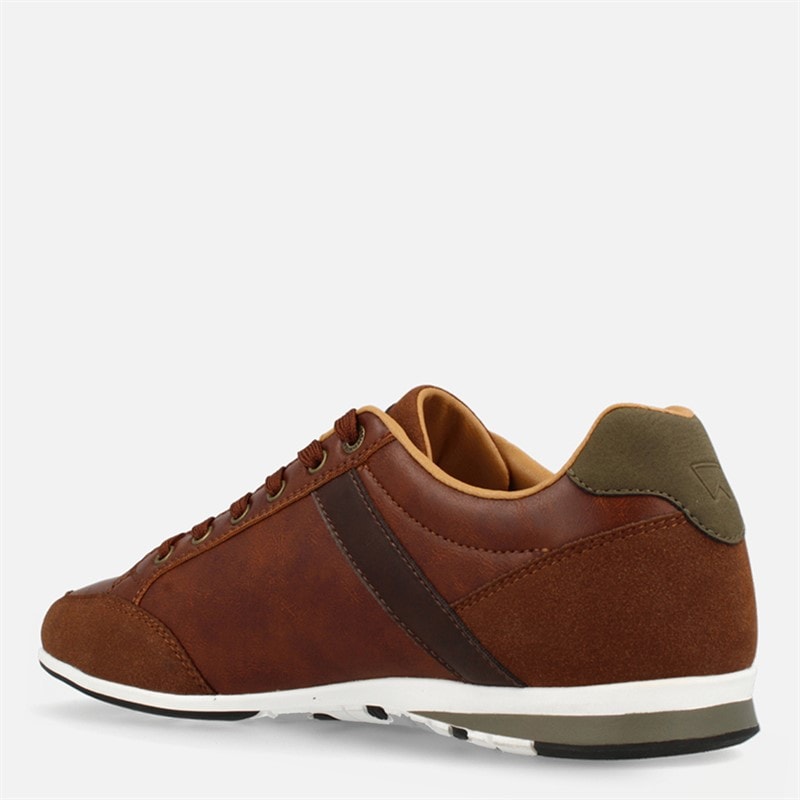 Wrangler Mens Rhys Trainers Tortoise Shell - Image 4
