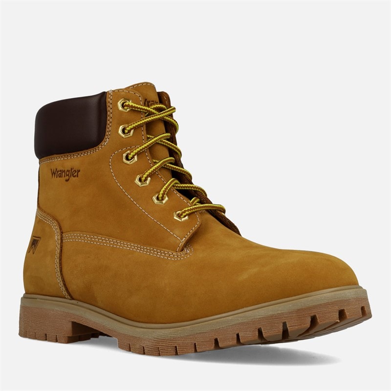 Wrangler Mens Faron Boots Chipmunk - Image 2