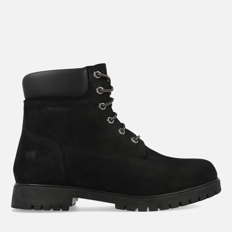 Wrangler Mens Faron Boots Triple Black