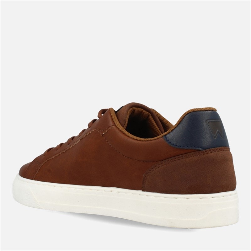Wrangler Mens Dusteen Trainers Tortoise Shell - Image 4