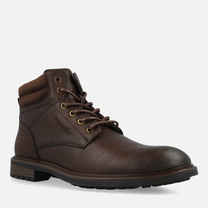Wrangler Mens George Boots Coffee Bean - Image 2