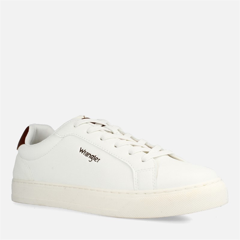 Wrangler Mens Dusteen Trainers Bright White - Image 2