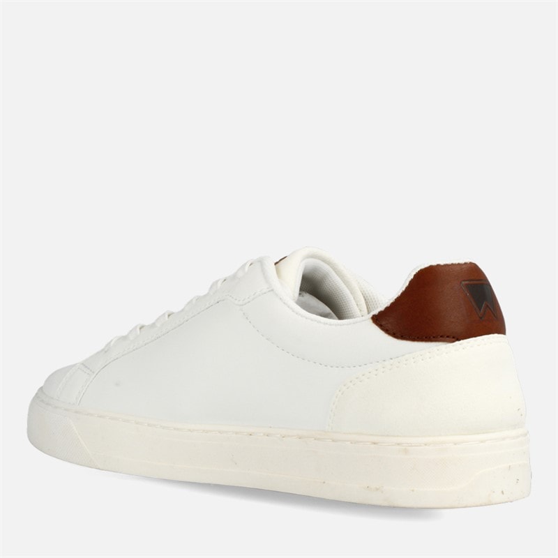 Wrangler Mens Dusteen Trainers Bright White - Image 4
