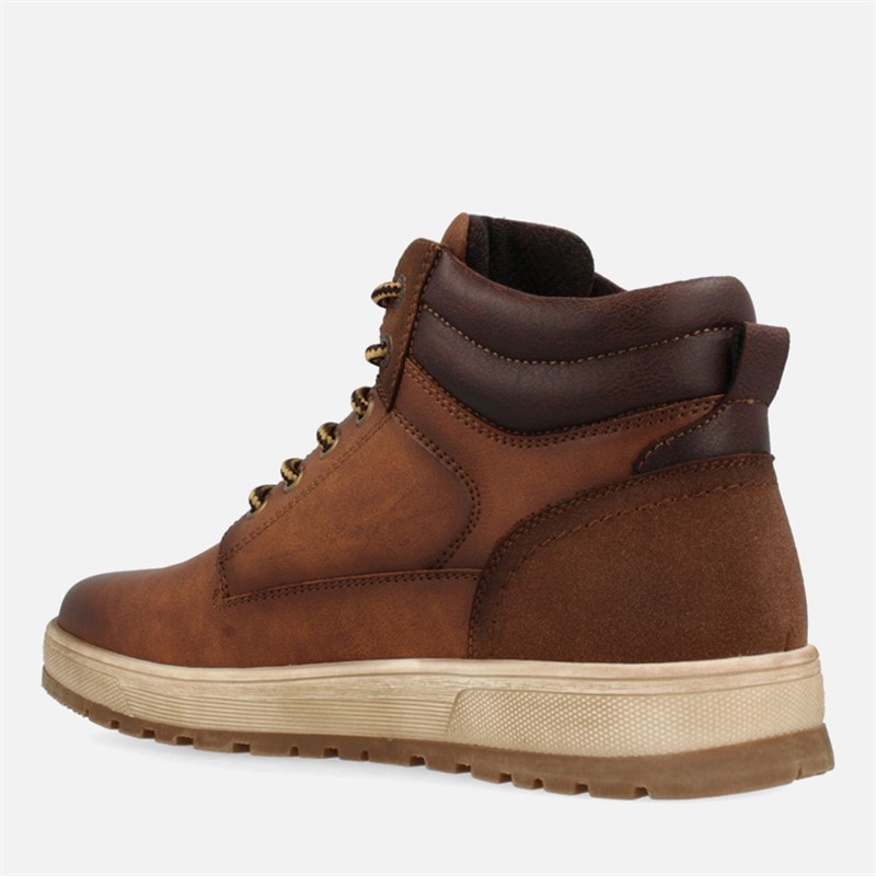 Wrangler Mens Amos Boots Tortoise Shell - Image 4