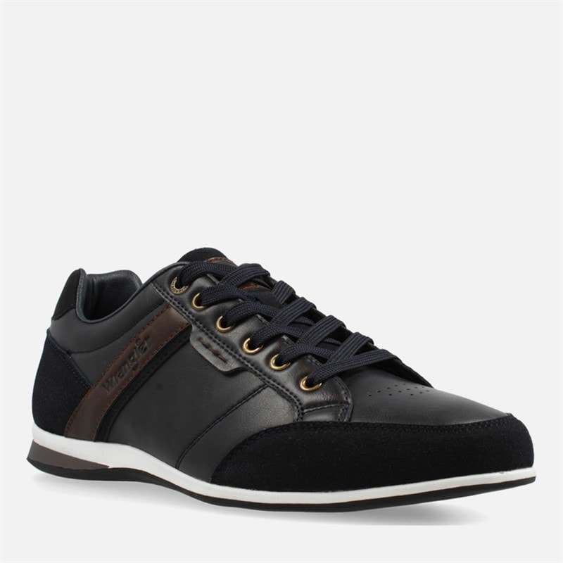Wrangler Mens Rhys Trainers Dress Blues - Image 2