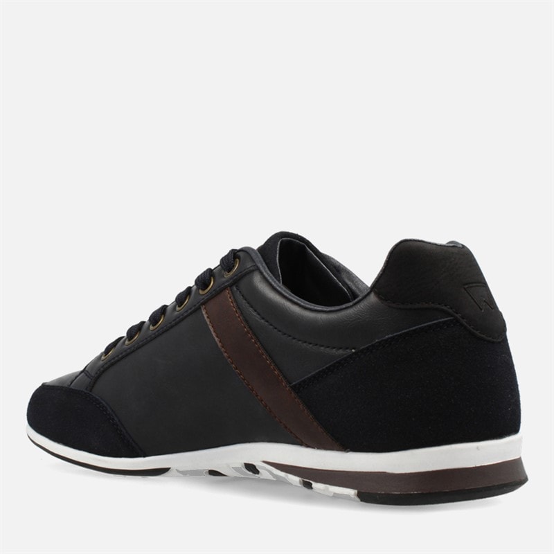 Wrangler Mens Rhys Trainers Dress Blues - Image 4