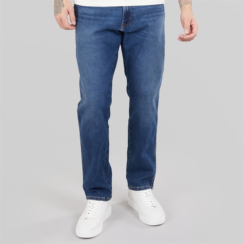 Wrangler Mens River Straight Jeans Stratford
