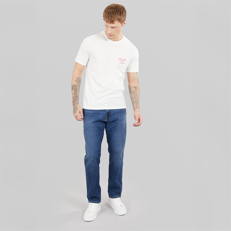 Wrangler Mens River Straight Jeans Stratford - Image 4