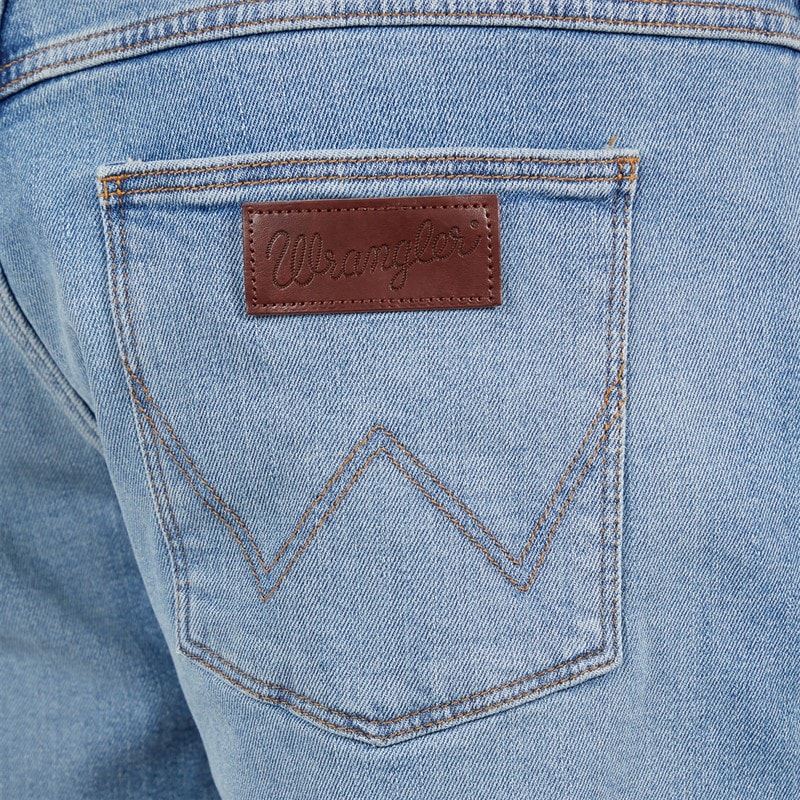 Wrangler Mens Frontier Denim Shorts Spring - Image 3