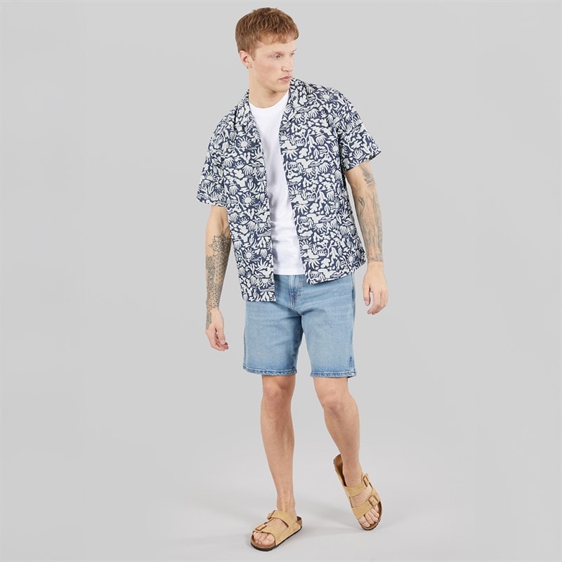 Wrangler Mens Frontier Denim Shorts Spring - Image 4
