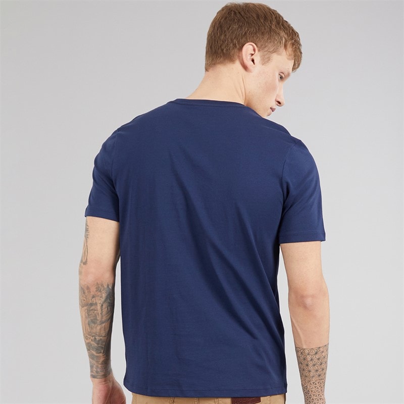 Wrangler Mens Americana T-Shirt Navy - Image 2