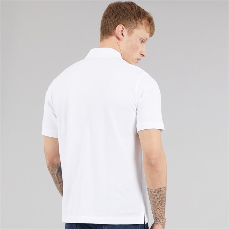Wrangler Mens Polo Shirt Bright White - Image 2