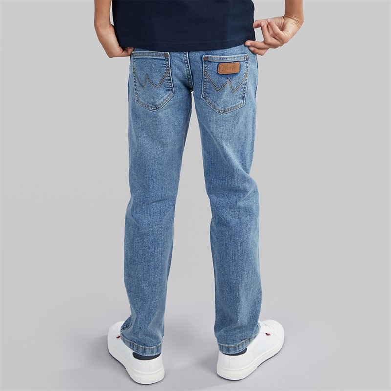 Wrangler Boys Greensboro Straight Fit Jeans Octane - Image 2