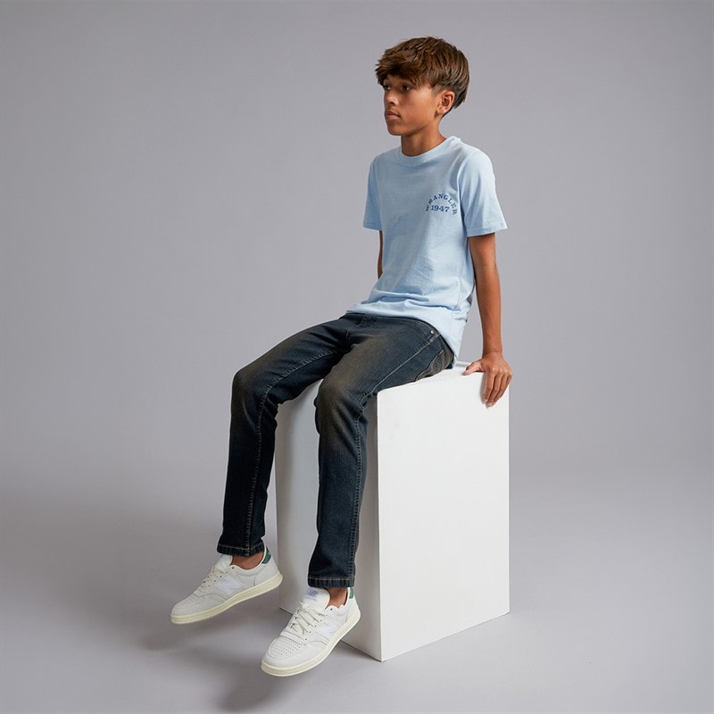 Wrangler Boys Wrancher T-Shirt Niagra Mist - Image 4