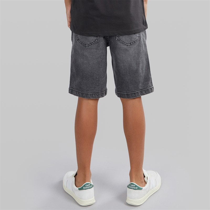 Wrangler Boys Longline Frontier Shorts Dark Space - Image 2