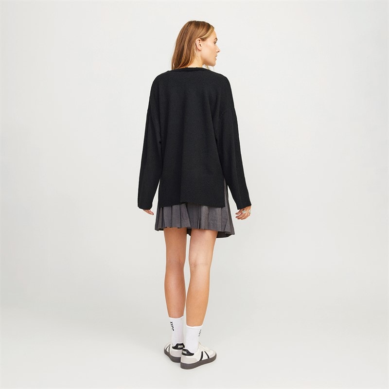 JJXX Womens Lucca V-Neck Jumper Black - Image 2