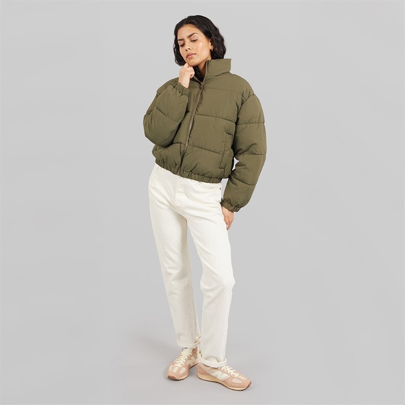 JJXX Womens Tracy Puffer Coat Sea Turtle - Image 5