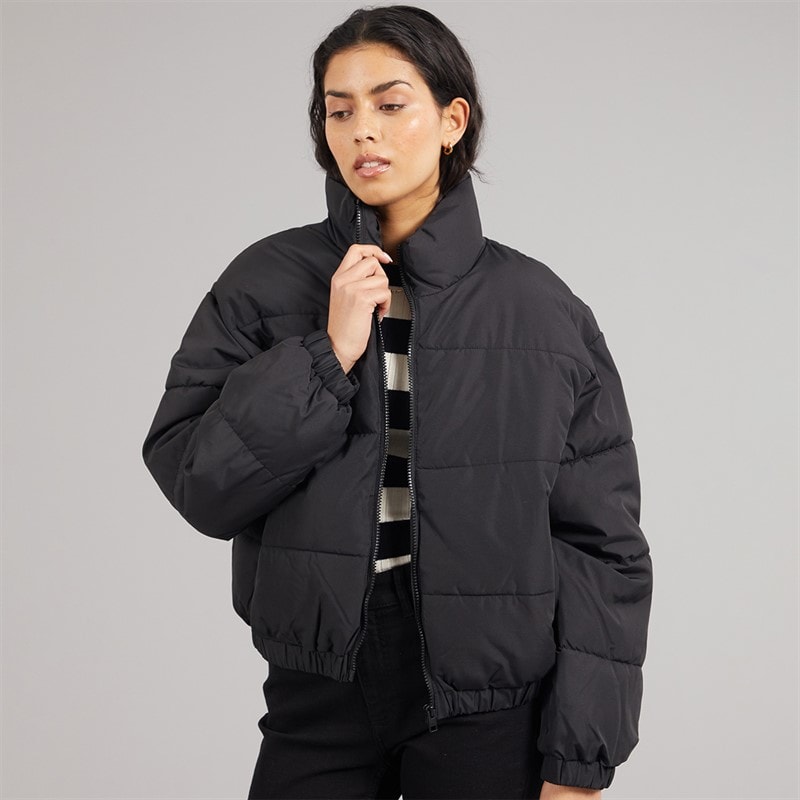 JJXX Womens Tracy Puffer Coat Black