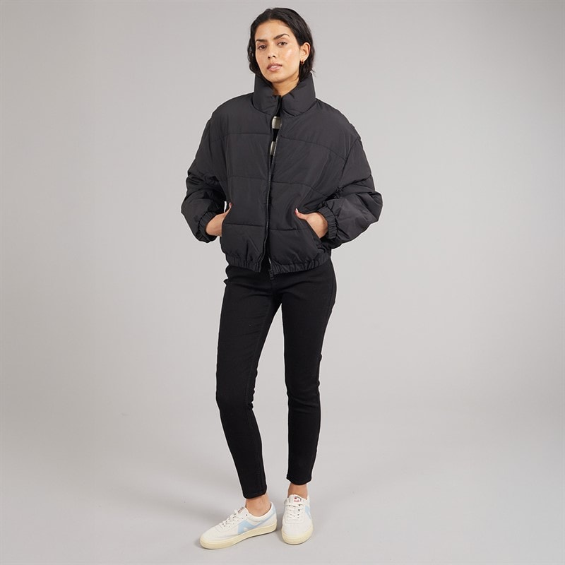 JJXX Womens Tracy Puffer Coat Black - Image 4