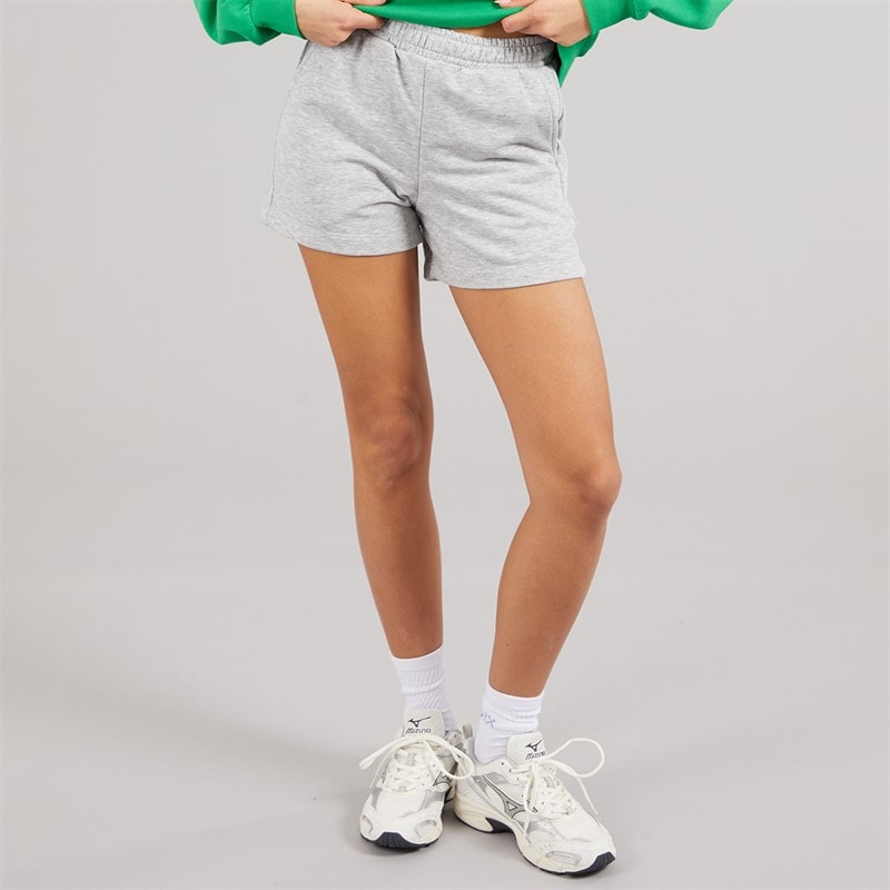JJXX Womens Alfa Sweat Shorts Light Grey Melange