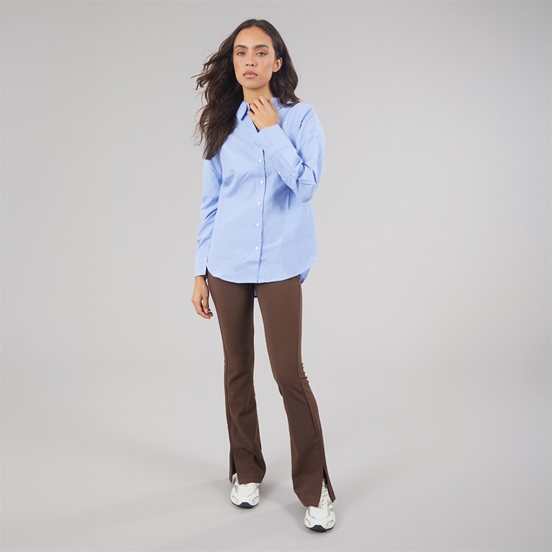 JJXX Womens Ivy Nancy Flared Trousers Bracken - Image 4