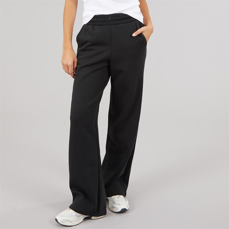 JJXX Womens Ally Wide Leg Trousers Black - Image 3