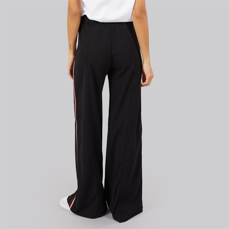 JJXX Womens Ida Nancy Wide Leg Trousers Black Tape - Image 2