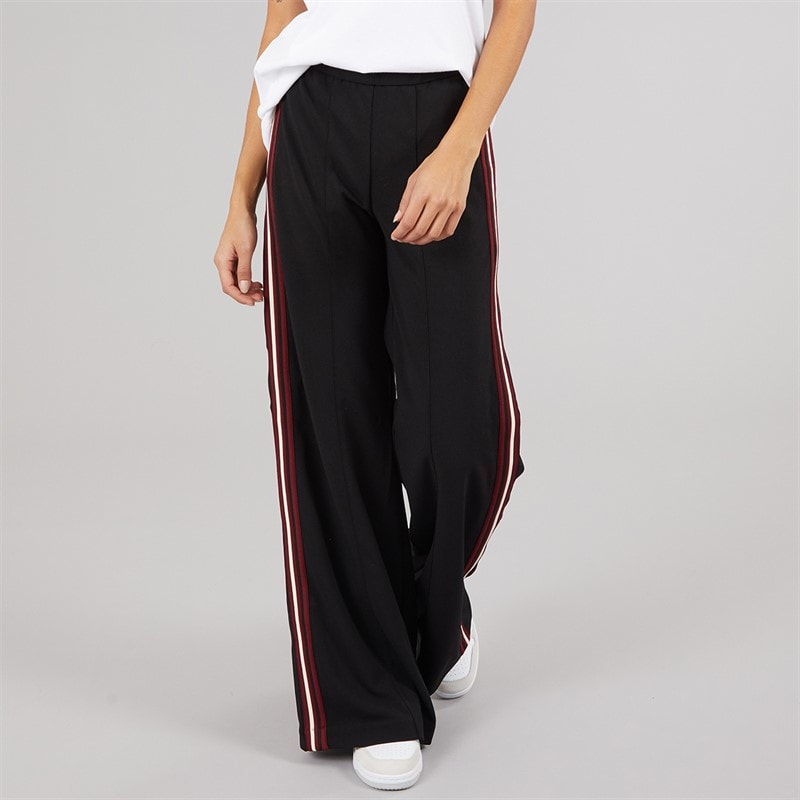 JJXX Womens Ida Nancy Wide Leg Trousers Black Tape - Image 3