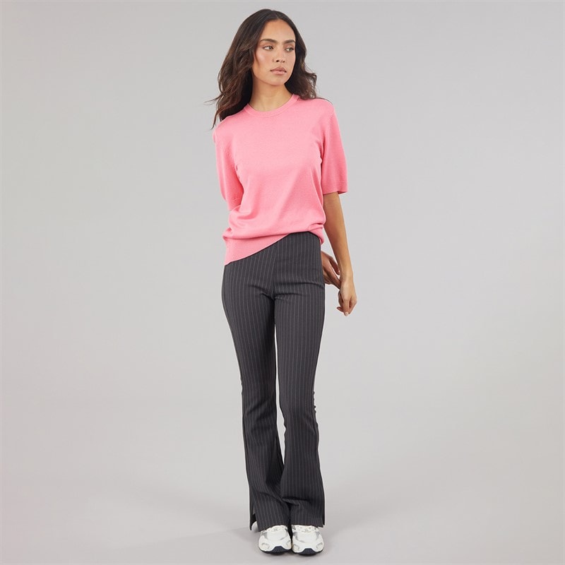 JJXX Womens Layla Knitted T-Shirt Morning Glory - Image 4