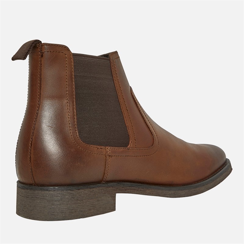 Base London Mens Bernard Chelsea Boots Brown - Image 5